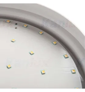 Plafonnier LED 15W à détecteur étanche IP44 rond ∅250mm Blanc - Blanc Naturel 4000K 