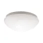 Plafonnier à Culot 1 x E27 étanche IP44 rond ∅277mm Blanc 