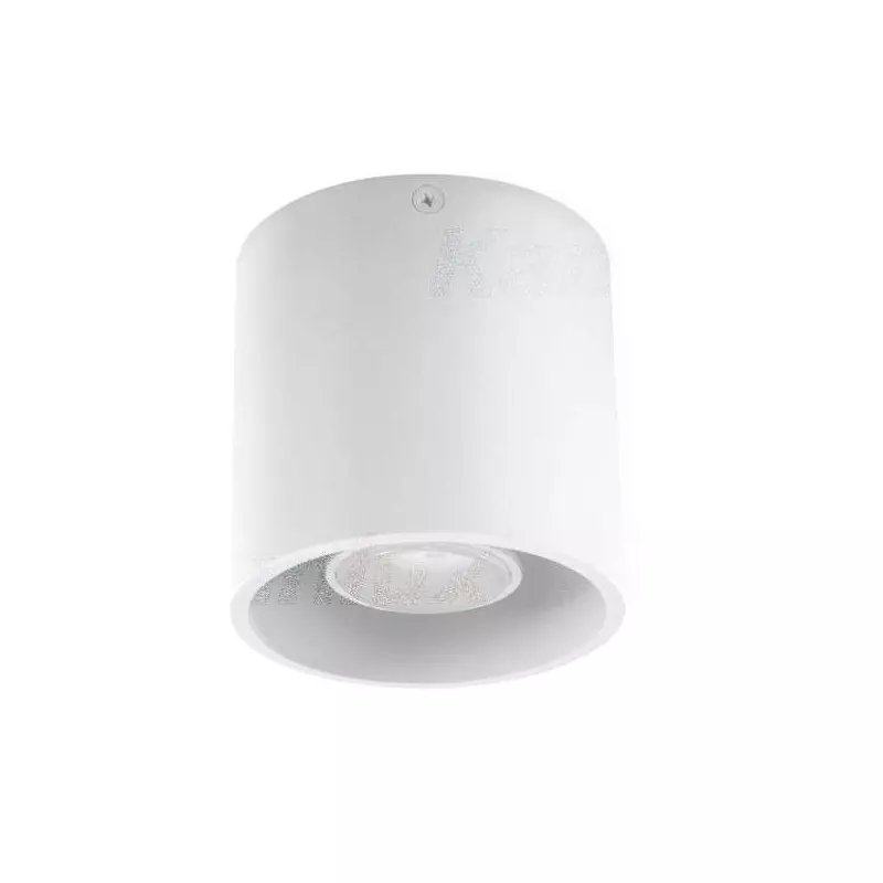 Plafonnier LED GU10 Max 40W AC220-240V IP20 Ø100mm