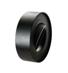 Support de spot encastrable perçage 85mm rond Noir 