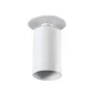 Support de spot orientable encastrable perçage 70mm Blanc 