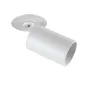 Support de spot orientable encastrable perçage 70mm Blanc 