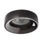 Support de spot encastrable perçage 70mm rond Anthracite 