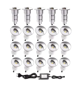 Pack Mini Spots LED Encastrables SP-E01 Tout Compris