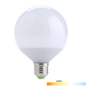 Ampoule E27 8W Globe G70 LED - Blanc Chaud 3000K