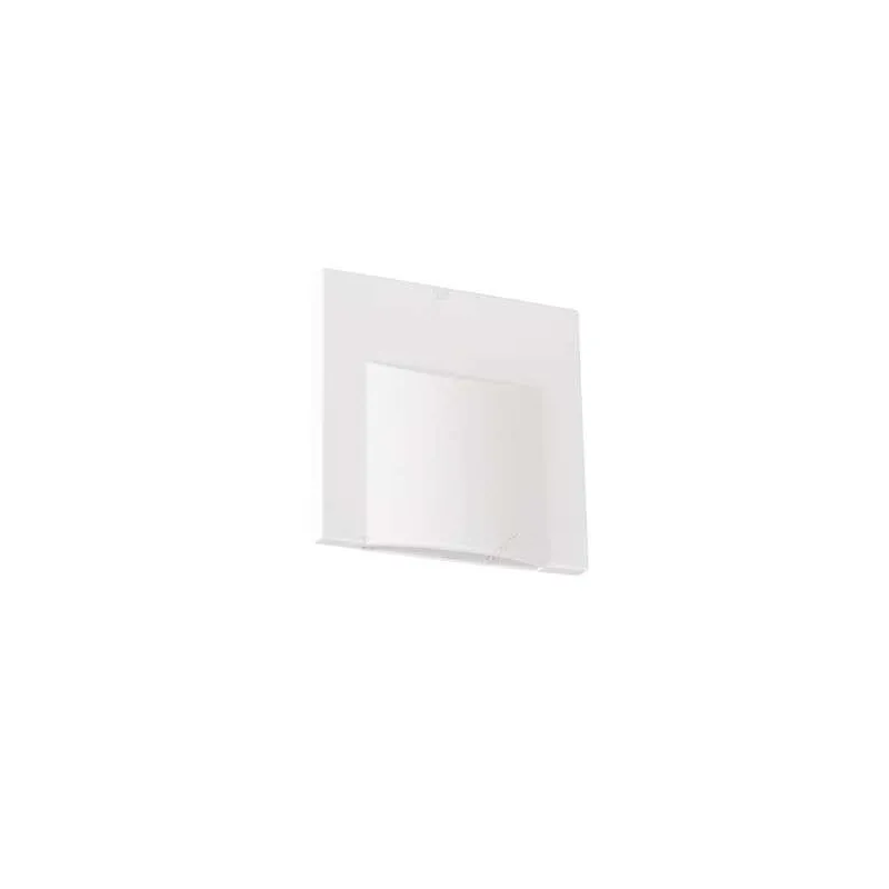 Applique LED escalier Carré 0,8W DC12V Blanc ERINUS - Blanc Chaud 3000K