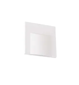 Applique LED escalier Carré 0,8W DC12V Blanc ERINUS - Blanc Chaud 3000K