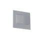 Applique LED escalier Carré 1,5W DC12V Gris ERINUS - Blanc Chaud 3000K