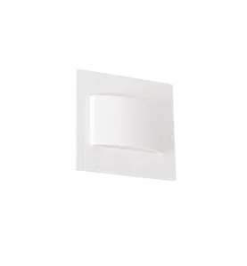 Applique LED escalier Carré 1,5W DC12V Blanc ERINUS - Blanc Chaud 3000K