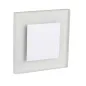 Applique LED escalier Carré 0,8W DC12V Blanc APUS - Blanc Chaud 3000K