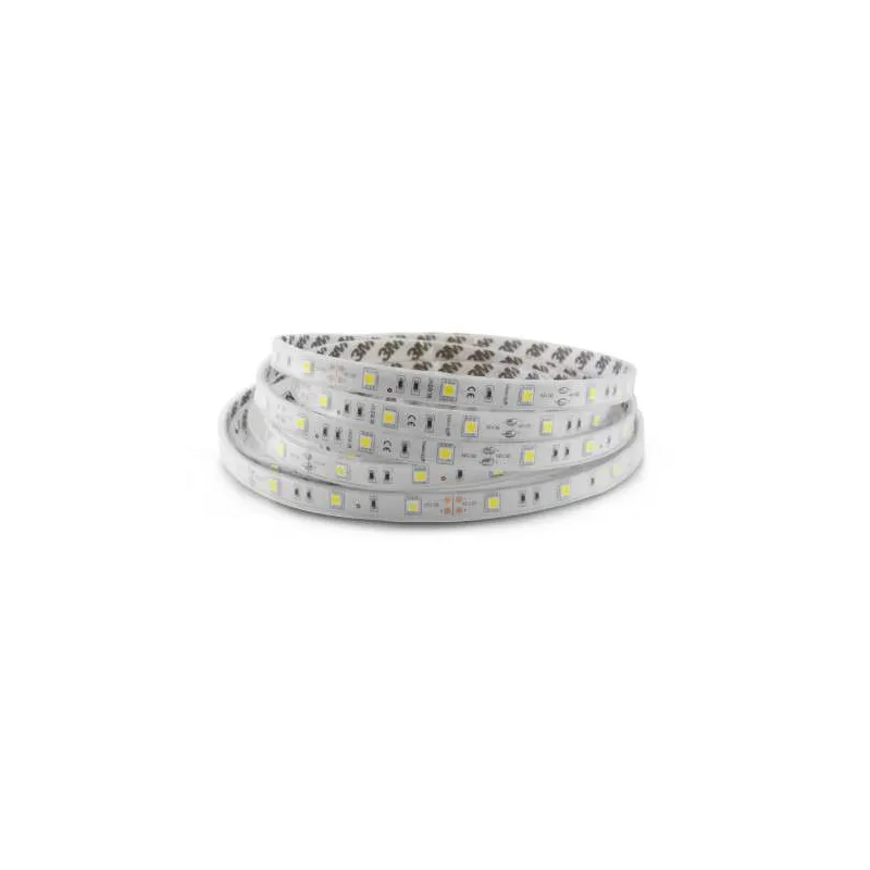 Bandeau LED 5m 60 LED/m 7,2W/m IP65 - Blanc Froid 6000K