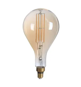 Ampoule LED PS160 8W Dimmable E27 Vintage Géante Filament - Lumière Blanc Très Chaud 1800K