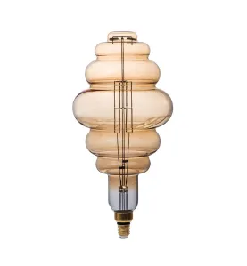 Ampoule LED BD200 8W Dimmable E27 Forme Lanterne - Blanc Très Chaud 1800K