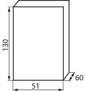 Tableau Électrique mural Blanc 2P Modules