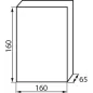 Tableau Électrique mural Blanc 8P Modules