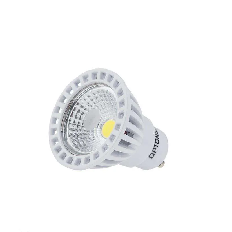 Spot LED Dimmable GU10 6W Blanc équivalent à 35W - Blanc du Jour 6000K