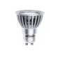 Spot LED GU10 6W Argent Argent équivalent à 50W - Blanc du Jour 6000K