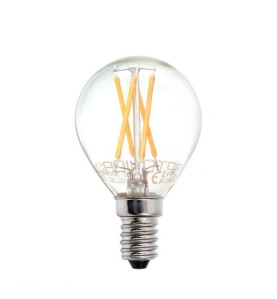 Ampoule LED E14 G45 4W équivalent à 32W - Blanc Chaud 2700K