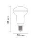 Ampoule LED E14 R50 6W équivalent à 48W - Blanc du Jour 6000K