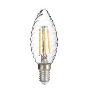 Ampoule LED E14 C35 4W équivalent à 27W - Blanc Chaud 2700K