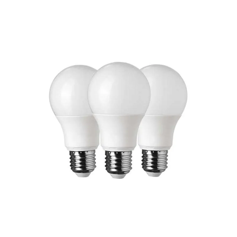 Lot de 3 Ampoules LED E27 A60 12W équivalent à 75W - Blanc du Jour 6000K 