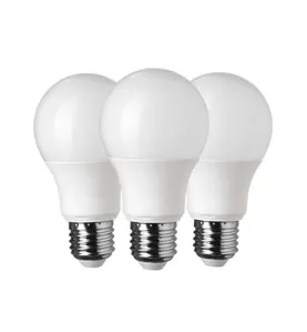 Lot de 3 Ampoules LED E27 A60 12W équivalent à 75W - Blanc du Jour 6000K 