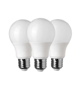 Lot de 3 Ampoules LED E27 A60 15W équivalent à 90W - Blanc Chaud 2700K 