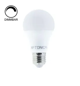 Ampoule LED Dimmable E27 A60 10W équivalent à 80W - Blanc du Jour 6000K 