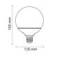 Ampoule LED E27 4W équivalent à 32W - Blanc Naturel 4500K 