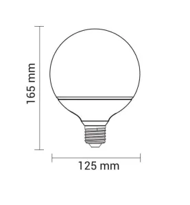 Ampoule LED E27 4W équivalent à 32W - Blanc Naturel 4500K 