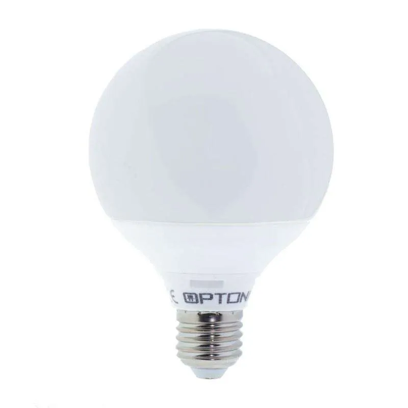 Ampoule LED E27 G95 12W équivalent à 75W - Blanc du Jour 6000K 