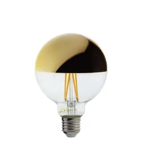 Ampoule LED E27 G95 4W équivalent à 27W - Blanc Chaud 2700K 