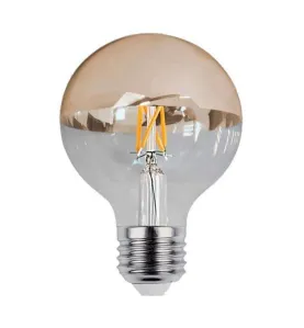 Ampoule LED E27 G95 4W équivalent à 27W - Blanc Chaud 2700K 