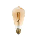 Ampoule LED E27 ST64 6W équivalent à 36W - Blanc Chaud 2500K