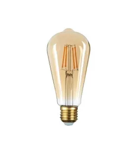 Ampoule LED E27 ST64 8W équivalent à 47W - Blanc Chaud 2500K 