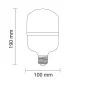 Ampoule LED E27 T100 25W 2500lm (167W) Ø120mm - Blanc Naturel 4500K