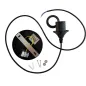 Suspension Luminaire Multiformes Noire E27 Diamètre 350mm avec Câble 1,1m réglable - Suspension d'éclairage intérieur