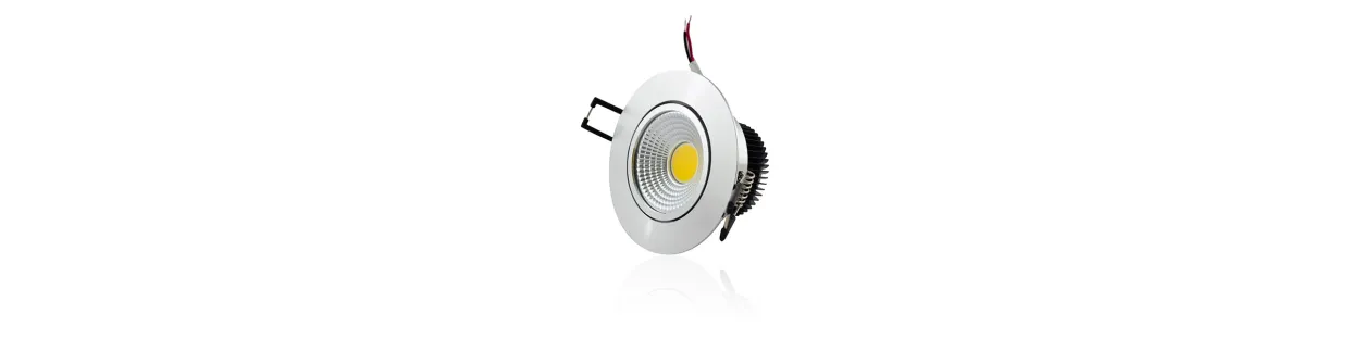 Spot LED encastrable et Downlight