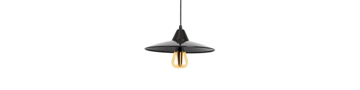 Lampe suspendue E27 avec ampoule