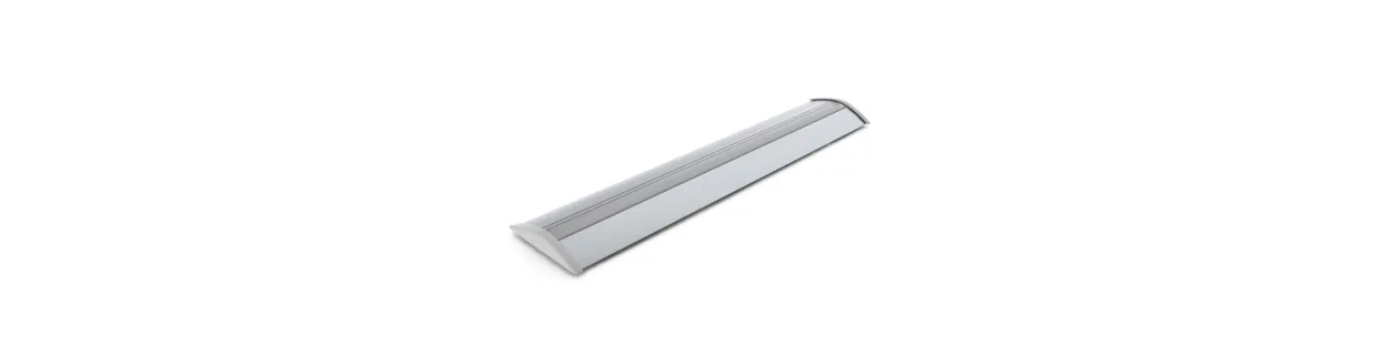 Profilé aluminium pour réalisation de luminaire