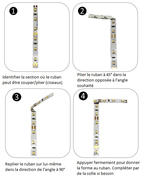 Comment installer son ruban LED de corniche en 3 étapes ?