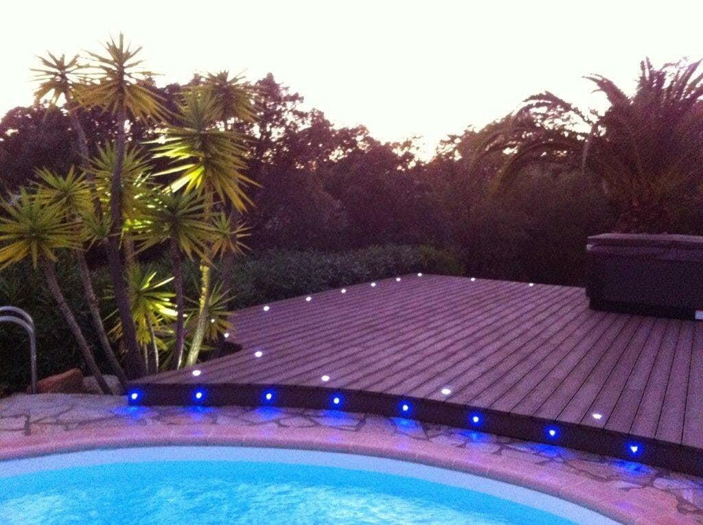 Terrasse : réussir son éclairage - Ampoules Led et eclairages Led